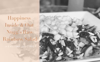 Nugg's Raw Rainbow Salad Recipe